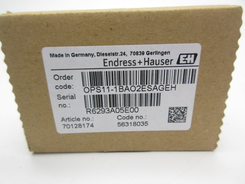 ENDRESS+HAUSER OPS11-1BAO2ESAGEH 70128174 NSMP