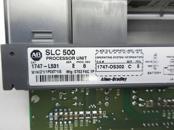 ALLEN BRADLEY 1747-L531 SER. E F/W 5 24VDC NSNP