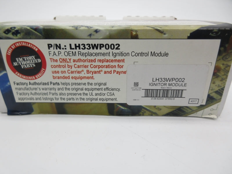 CARRIER LH33WP002 NSMP