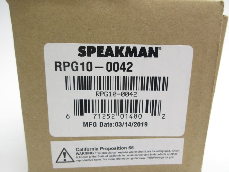SPEAKMAN RPG10-0042 NSMP