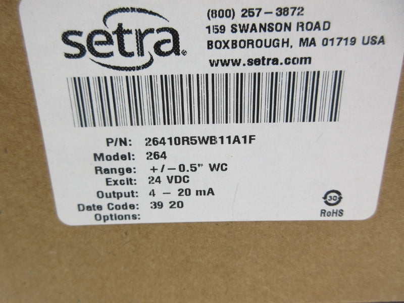 SETRA 26410R5WB11A1F 264 24VDC NSMP