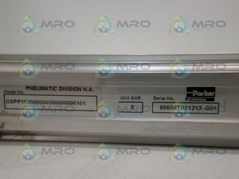 PARKER OSPP160000000500000000101 RODLESS CYLINDER BAR  NSNP