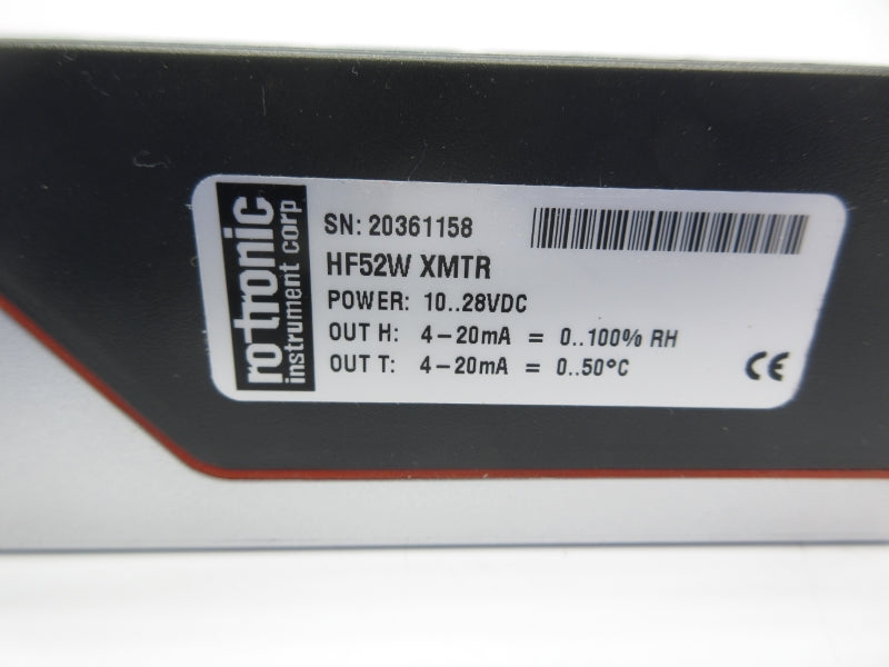 ROTRONIC HF52WXMTR 10-28VDC NSNP