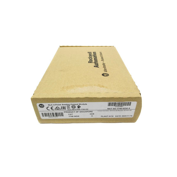 ALLEN BRADLEY 1746-NO4I SER. A DATE: 2020 NSFS