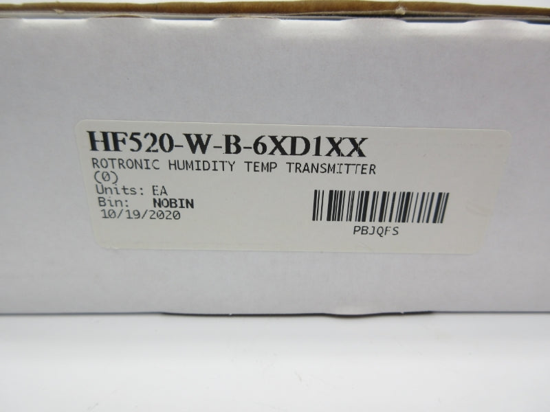 ROTRONIC HF520-W-B-6XD1XX 10-28VDC NSMP