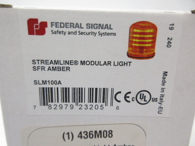 FEDERAL SIGNAL SLM100A NSFS