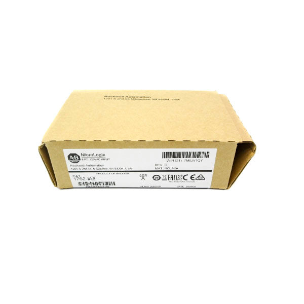 ALLEN BRADLEY 1762-IA8 SER. A 120VAC DATE: 2020 NSFS