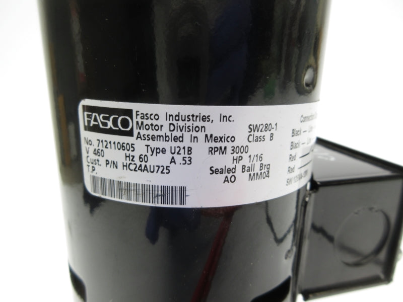 FASCO HC24AU725 460V .53A NSNP
