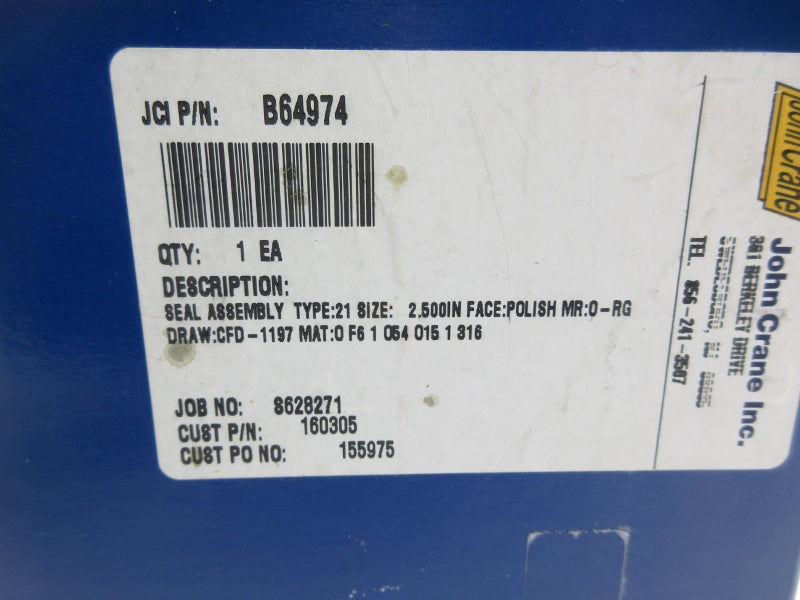 JOHN CRANE B64974 NSMP