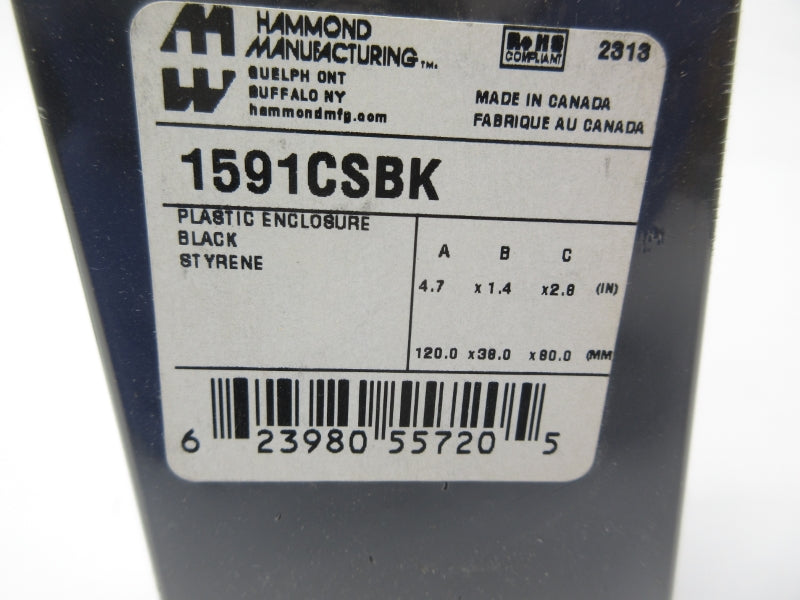 HAMMOND 1591CSBK NSMP