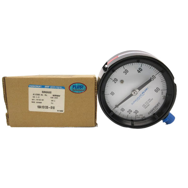 ASHCROFT 451279SS04LXLL30IMV&60# 60PSI 4-1/2" NSMP