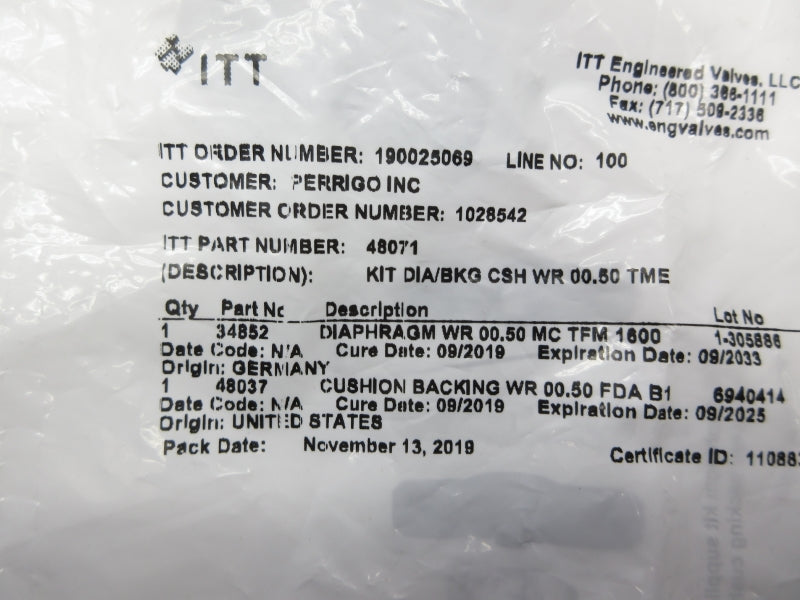 ITT 48071 NSMP