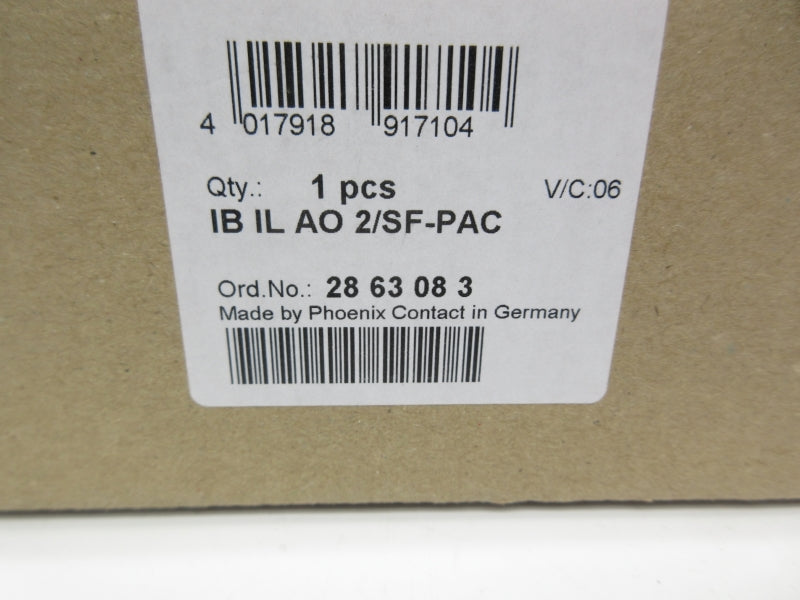 PHOENIX CONTACT IBILAO2/SF-PAC 2863083 NSFS