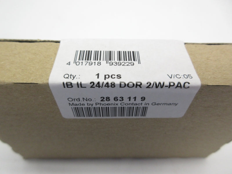 PHOENIX CONTACT IBIL24/48DOR2/W-PAC 2863119 NSFS