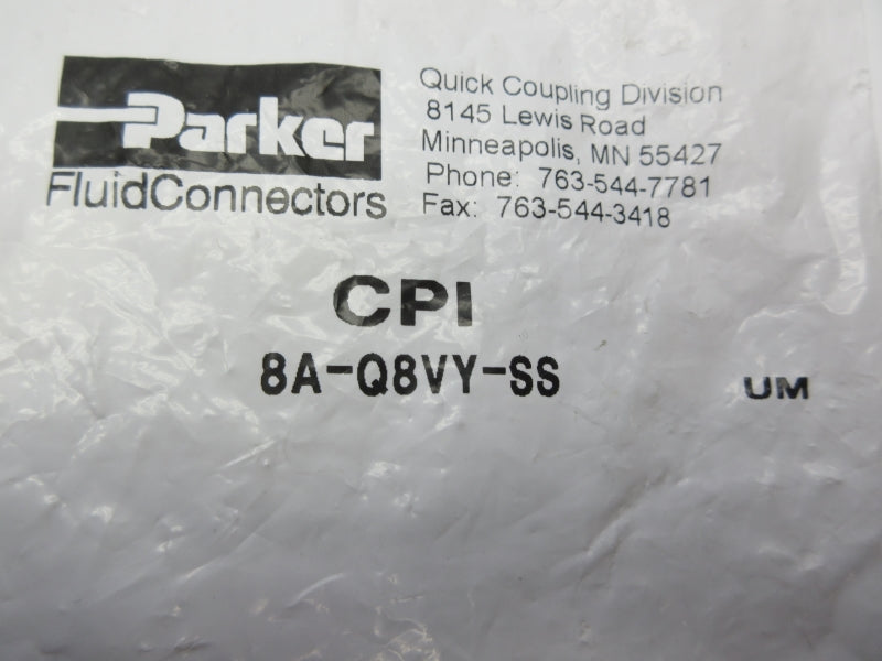PARKER 8A-Q8VY-SS NSMP