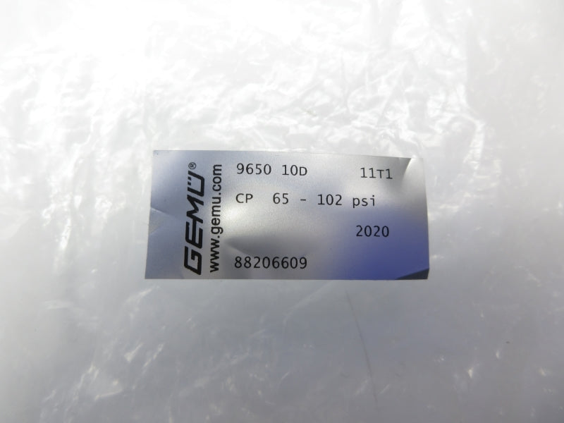 GEMU 88206609 965010D 65-102PSI NSMP