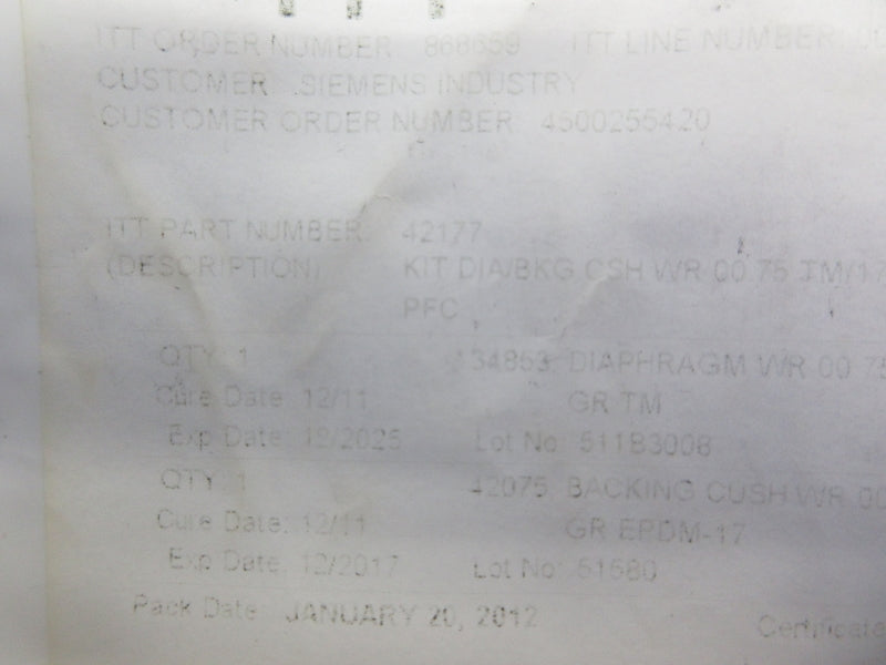 ITT 42177 NSMP