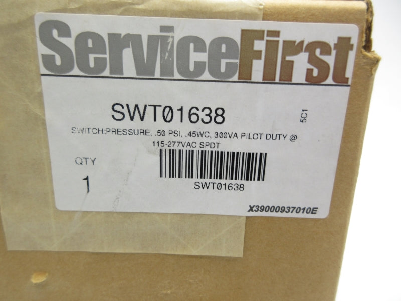 SERVICE FIRST SWT01638 115-277VAC 50PSI NSFS