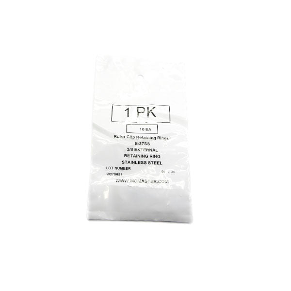 MCMASTER E-37SS 3/8" (PKG OF 10) NSMP