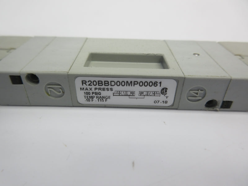 NUMATICS R20BBD00MP00061 24VDC 100PSI NSNP