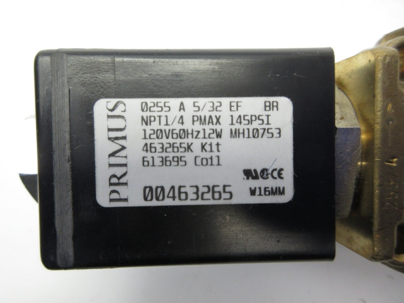 PRIMUS 00463265 0255A5/32EFBR 120V 145PSI NSNP