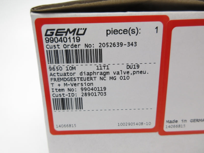 GEMU 99040119 965010M11T1DU19 NSMP