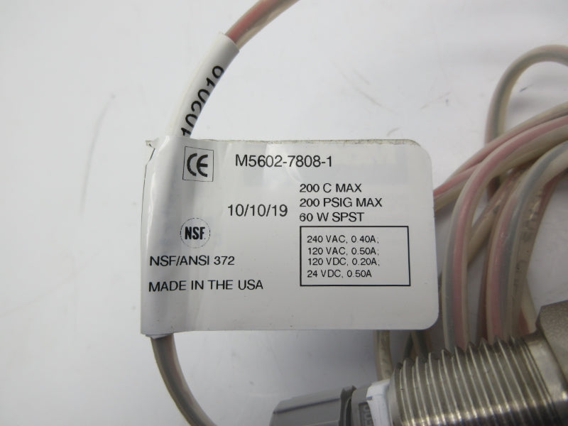 MADISON M5602-7808-1 240VAC 200PSI NSNP