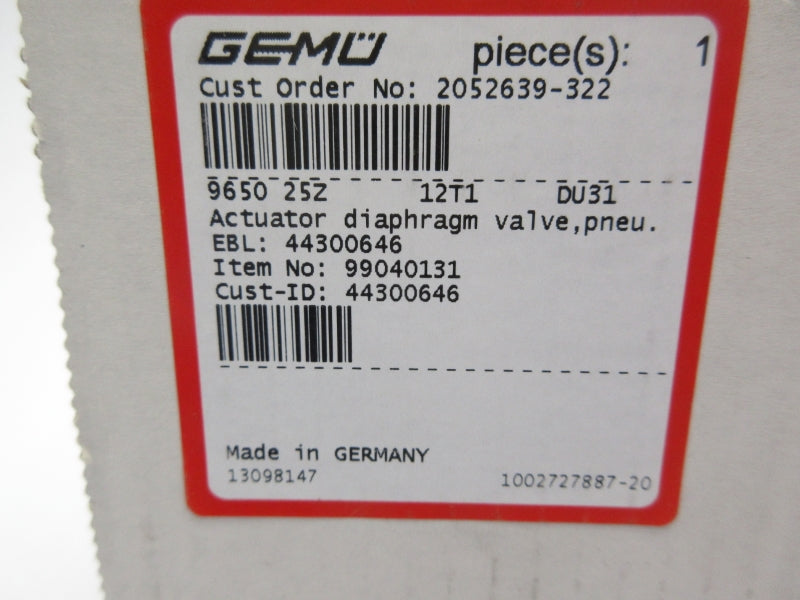 GEMU 99040131 965025Z12T1DU31 NSMP