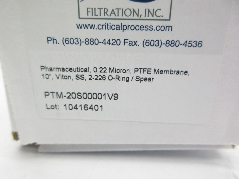 CRITICAL PROCESS PTM-20S00001V9 NSMP