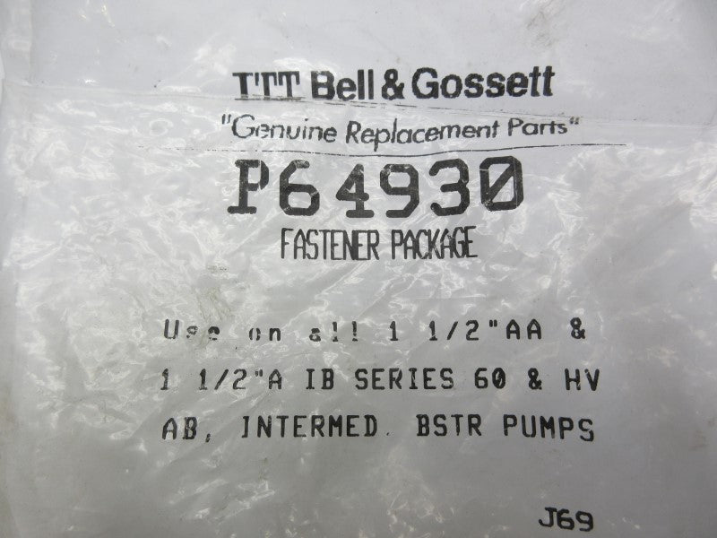 BELL & GOSSETT P64930 NSMP