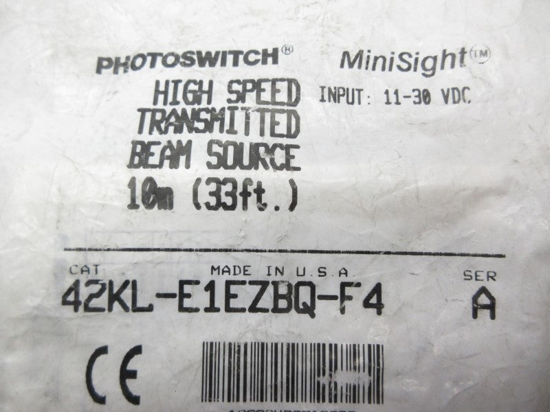 ALLEN BRADLEY 42KL-E1EZBQ-F4 SER. A 11-30VDC NSMP