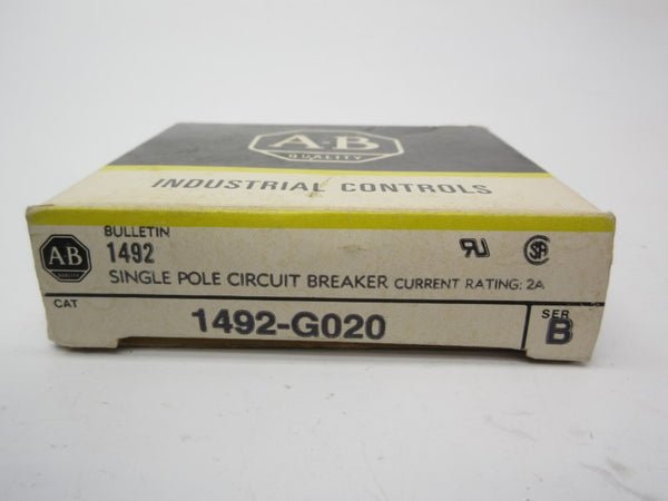 ALLEN BRADLEY 1492-G020 SER. B 250VAC 2A NSMP