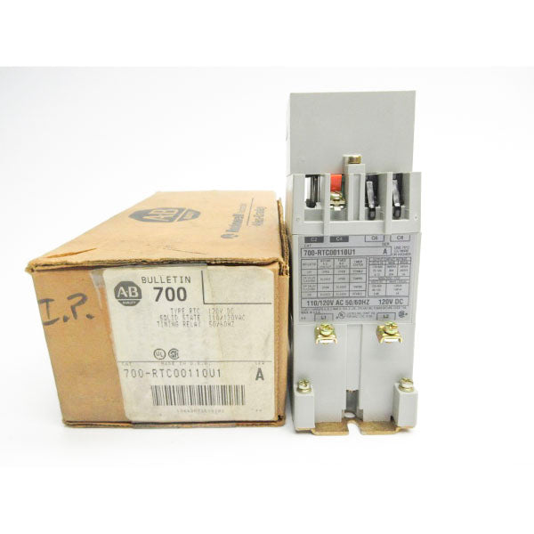 ALLEN BRADLEY 700-RTC00110U1 SER. A 110/120VAC (BR/WH) NSMP