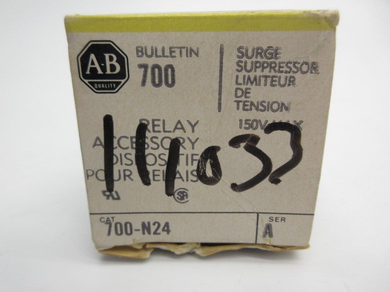 ALLEN BRADLEY 700-N24 SER. A 150V (BK/YL) NSMP