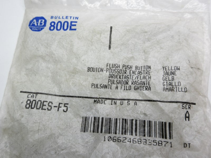 ALLEN BRADLEY 800ES-F5 SER. A NSMP