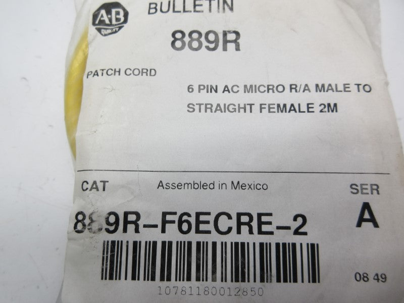 ALLEN BRADLEY 889R-F6ECRE-2 SER. A NSMP
