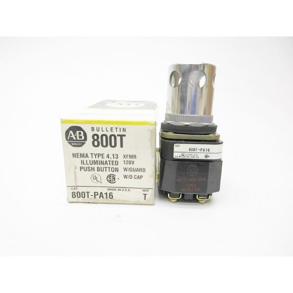 ALLEN BRADLEY 800T-PA16 SER. T 120V (BK/YL) NSMP