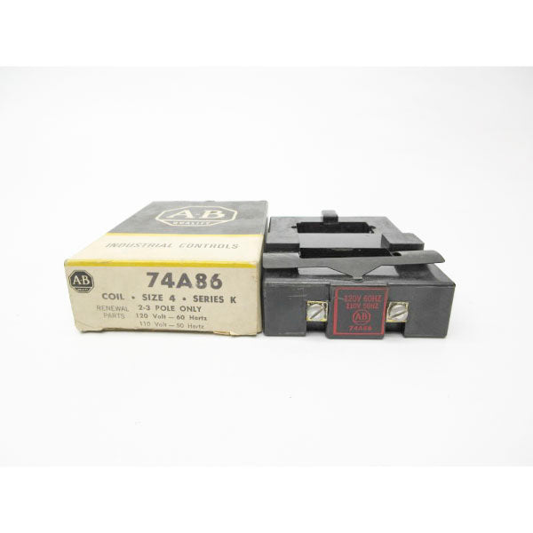 ALLEN BRADLEY 74A86 SER. K 110/120V (BK/YL) NSMP
