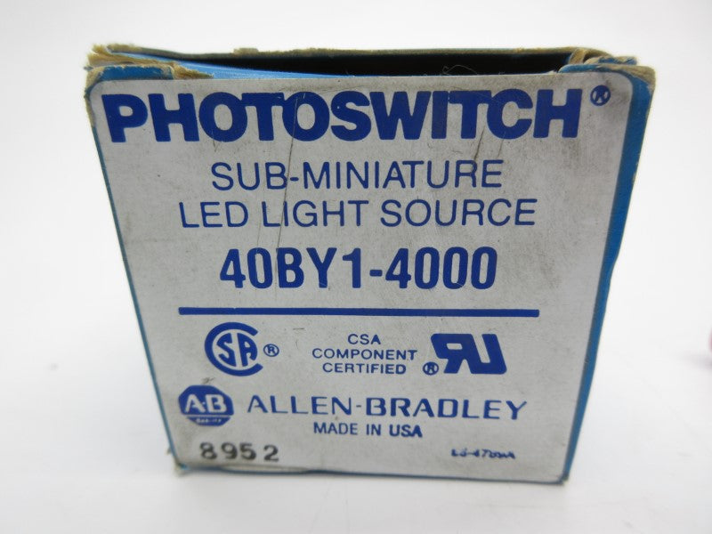 ALLEN BRADLEY 40BY1-4000 (BL/WH) NSMP