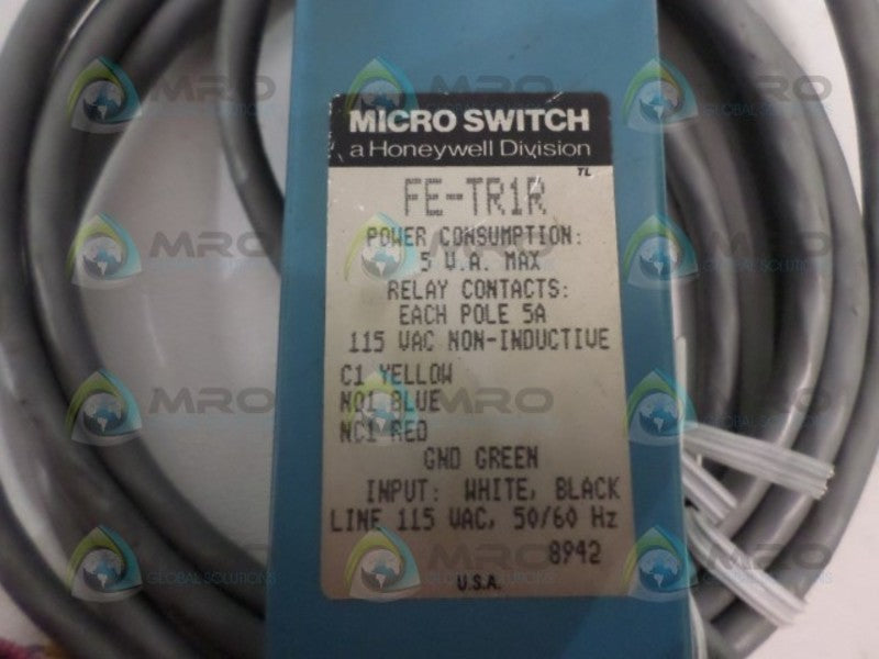 MICRO SWITCH FE-TR1R PHOTOELECTRIC SENSOR  UNMP