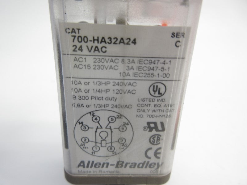 ALLEN BRADLEY 700-HA32A24 SER. C 24VAC NSNP