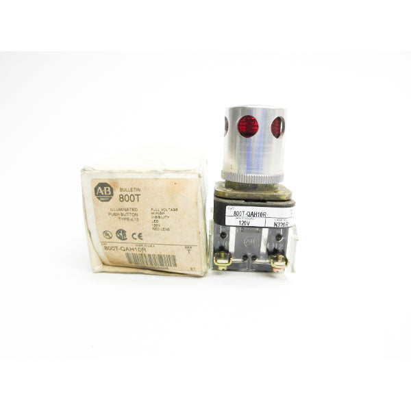 ALLEN BRADLEY 800T-QAH10R SER. T 120V (WH) NSMP