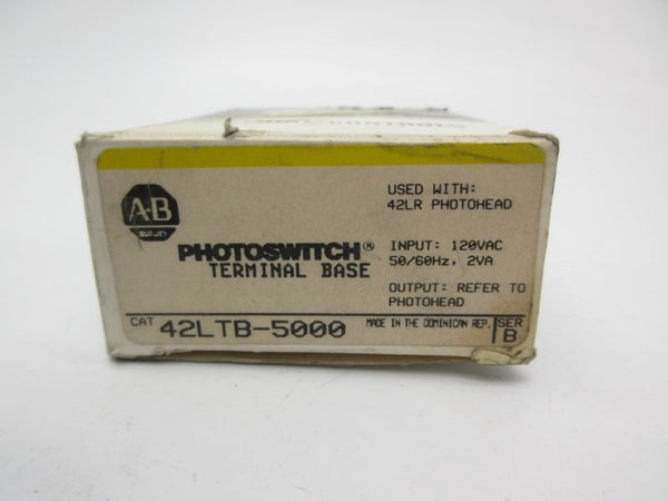 ALLEN BRADLEY 42LTB-5000 SER. B 120VAC (BK/YL) NSMP