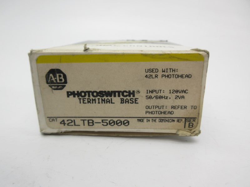 ALLEN BRADLEY 42LTB-5000 SER. B 120VAC (BK/YL) NSMP