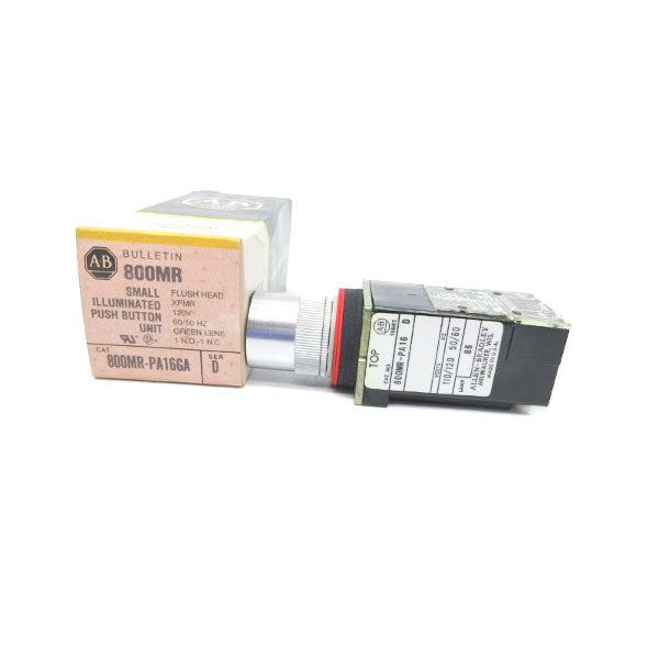 ALLEN BRADLEY 800MR-PA16GA SER. D 120V (BK/YL) NSMP