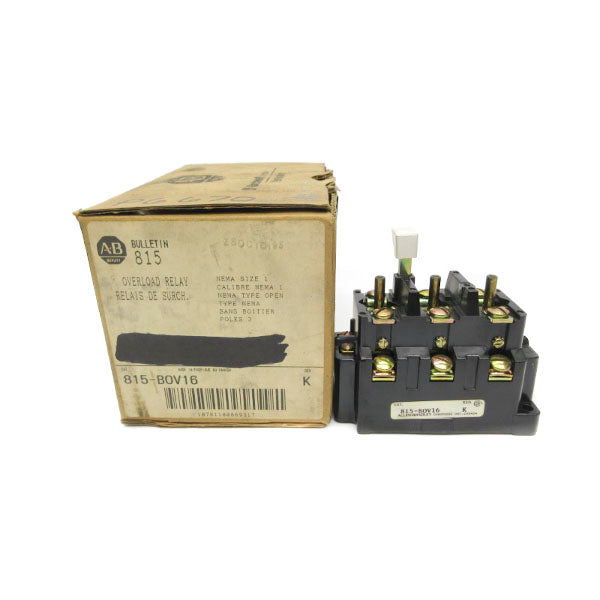ALLEN BRADLEY 815-BOV16 SER. K (BR/WH) NSMP