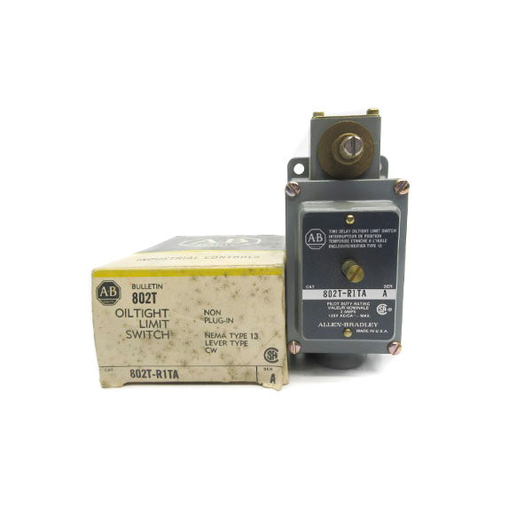 ALLEN BRADLEY 802T-R1TA SER. A 120VAC (BK/YL) NSMP