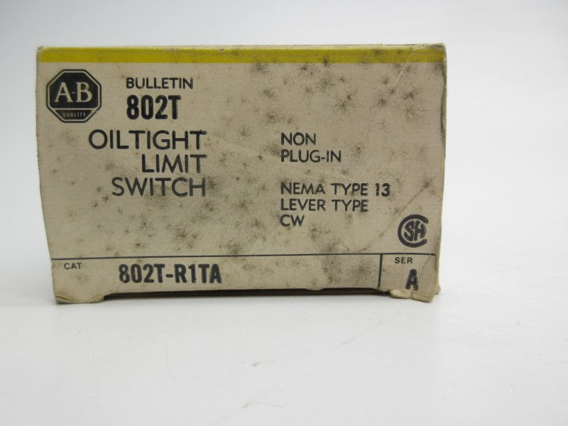 ALLEN BRADLEY 802T-R1TA SER. A 120VAC (BK/YL) NSMP