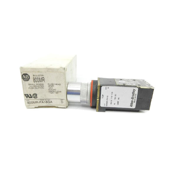 ALLEN BRADLEY 800MR-PA16GA SER. D 110/120V (WH) NSMP