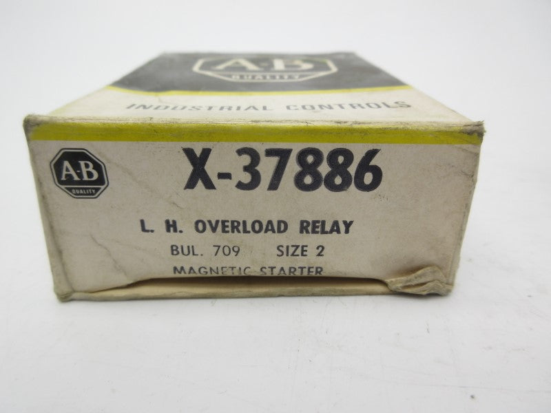 ALLEN BRADLEY X-37886 (BK/YL) NSMP